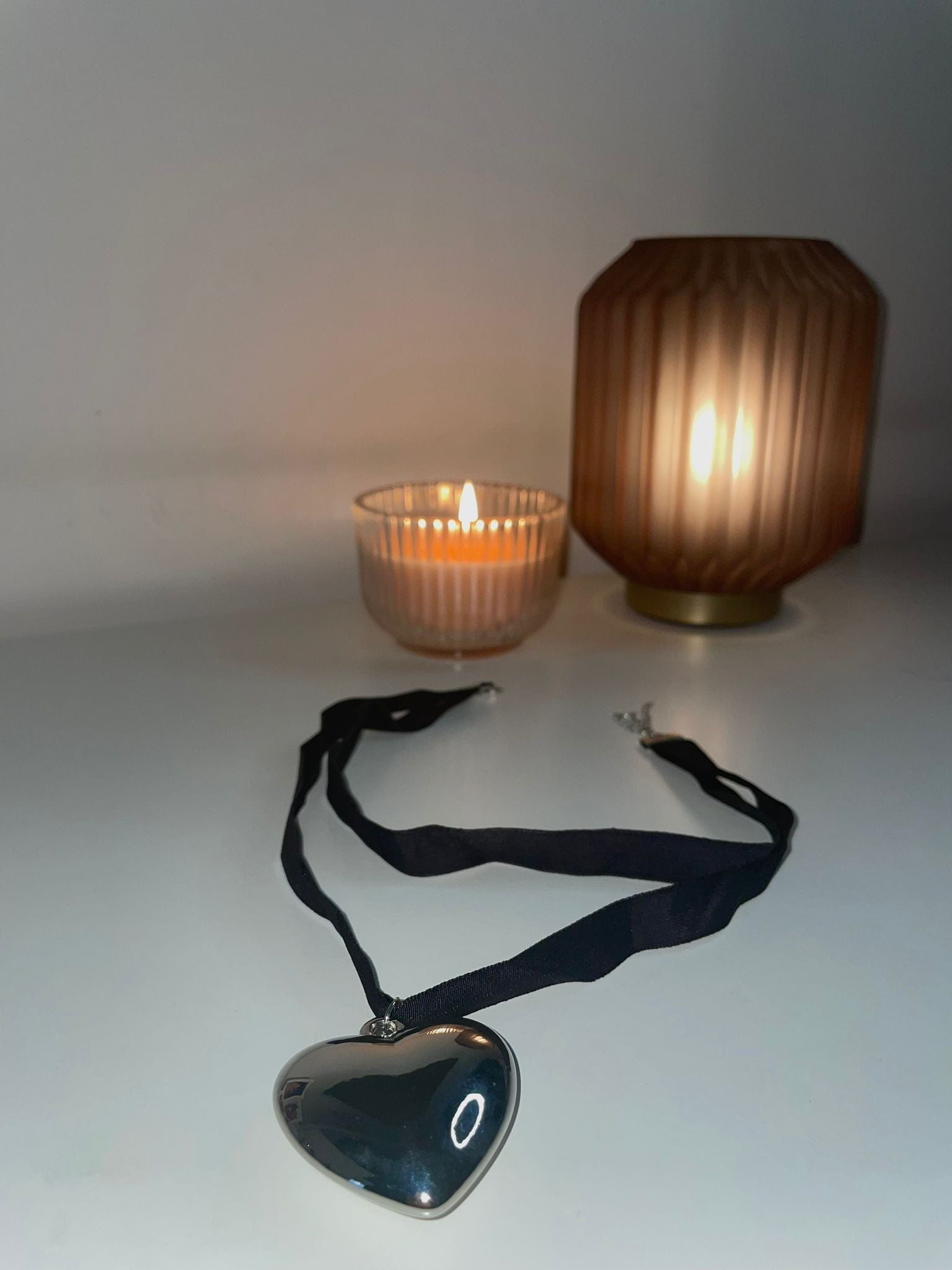 Collana cuore silver