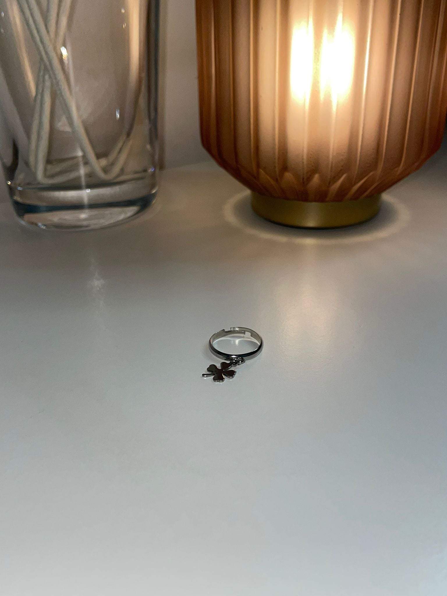 Anello quadrifoglio