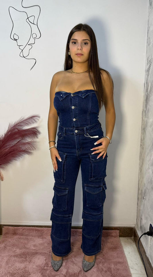 Tuta in denim