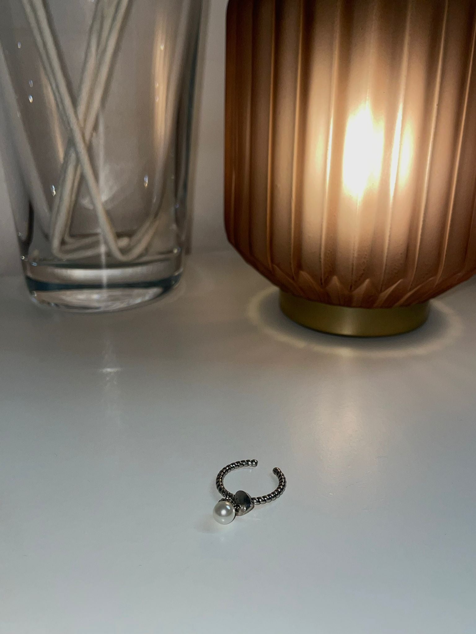 Anello perlina