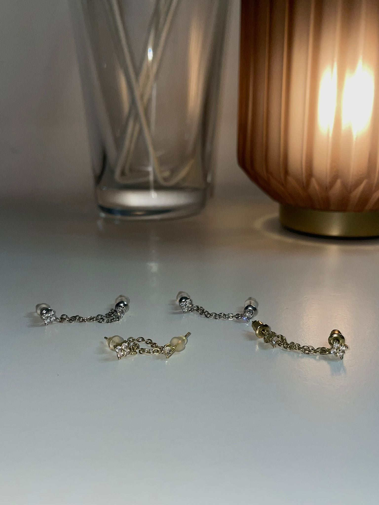 Orecchini punto luce